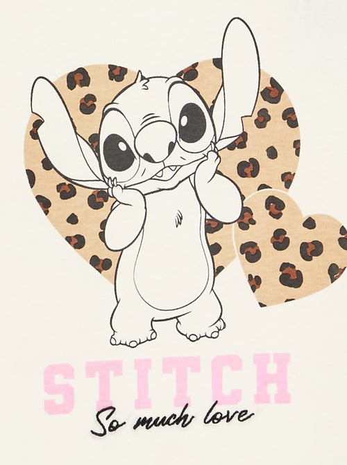 Maglietta 'Disney' 'Stitch' a maniche lunghe - Kiabi Maglietta 'Disney' 'Stitch' a maniche lunghe - Kiabi