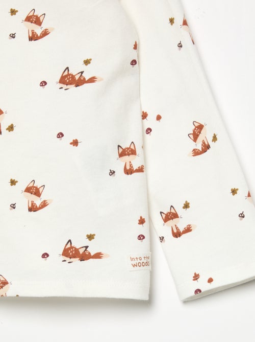 Maglietta stampata a maniche lunghe - Kiabi Maglietta stampata a maniche lunghe - Kiabi