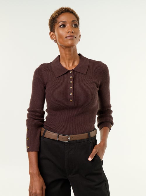 Maglione a collo polo - Kiabi Maglione a collo polo - Kiabi
