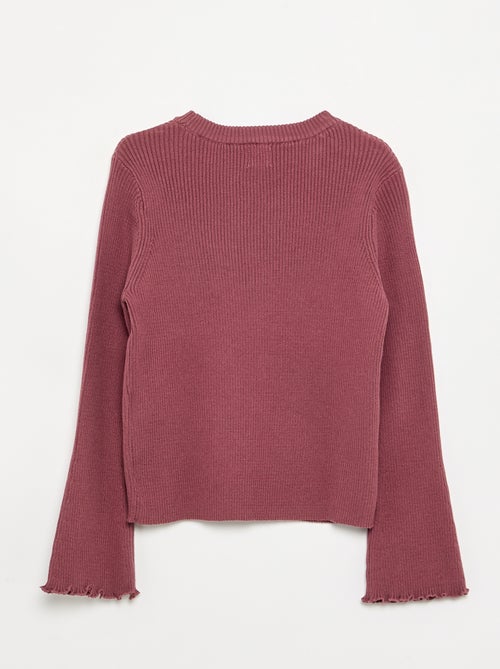 Maglione a coste - Kiabi