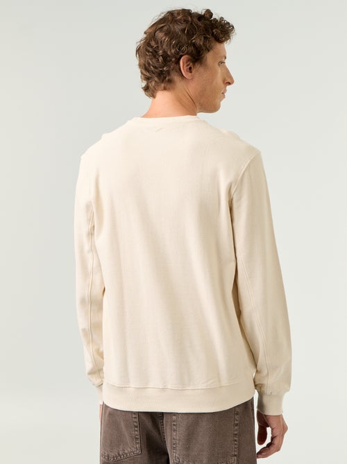 Maglione a costine in maglia fine - Kiabi