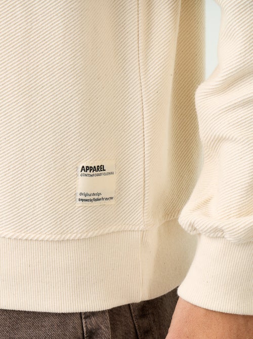 Maglione a costine in maglia fine - Kiabi