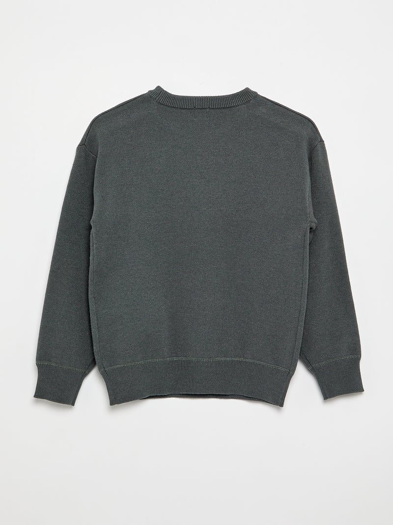 Maglione a maniche lunghe Blu - Kiabi
