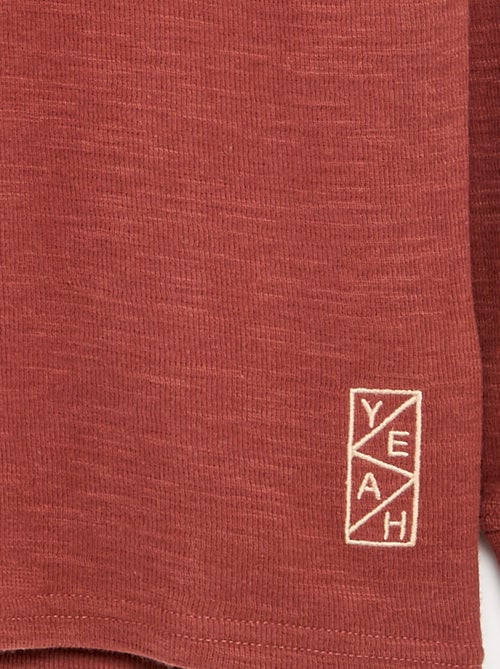 Maglione a tinta unita a maniche lunghe - Kiabi