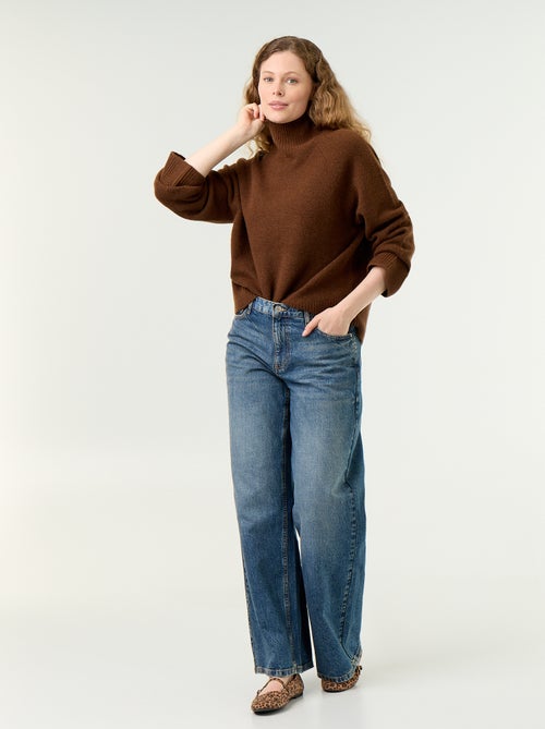 Maglione caldo a collo alto - Kiabi