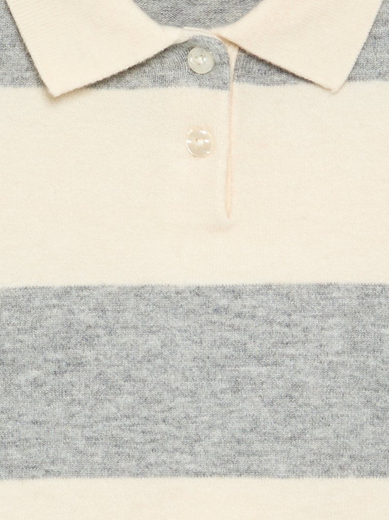 Maglione caldo a collo polo Grigio - Kiabi