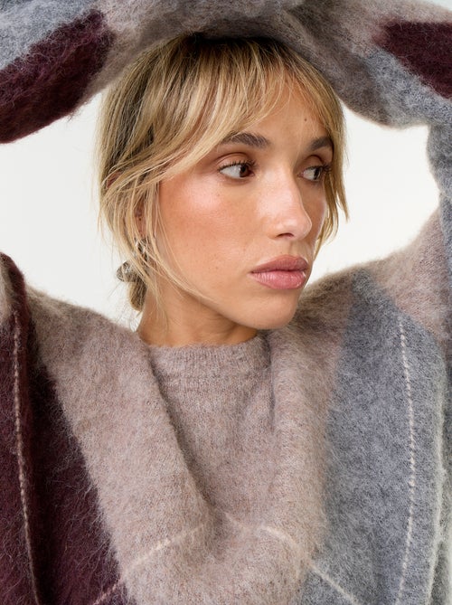 Maglione caldo a maglia girocollo - Kiabi
