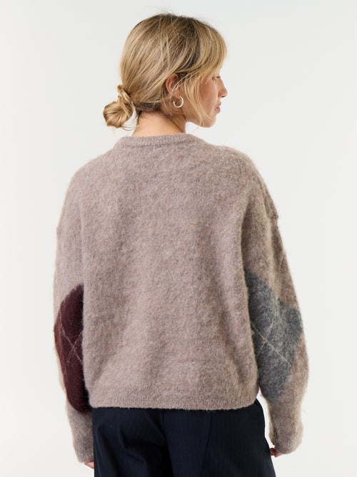 Maglione caldo a maglia girocollo - Kiabi