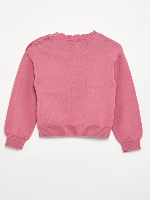 Maglione con apertura abbottonata sulla spalla - Kiabi