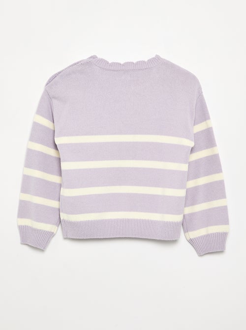 Maglione con apertura abbottonata sulla spalla - Kiabi