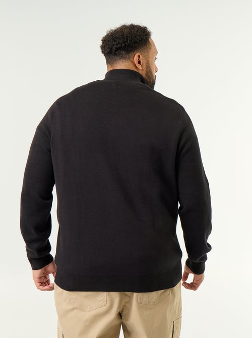 Maglione con collo a cerniera - Kiabi
