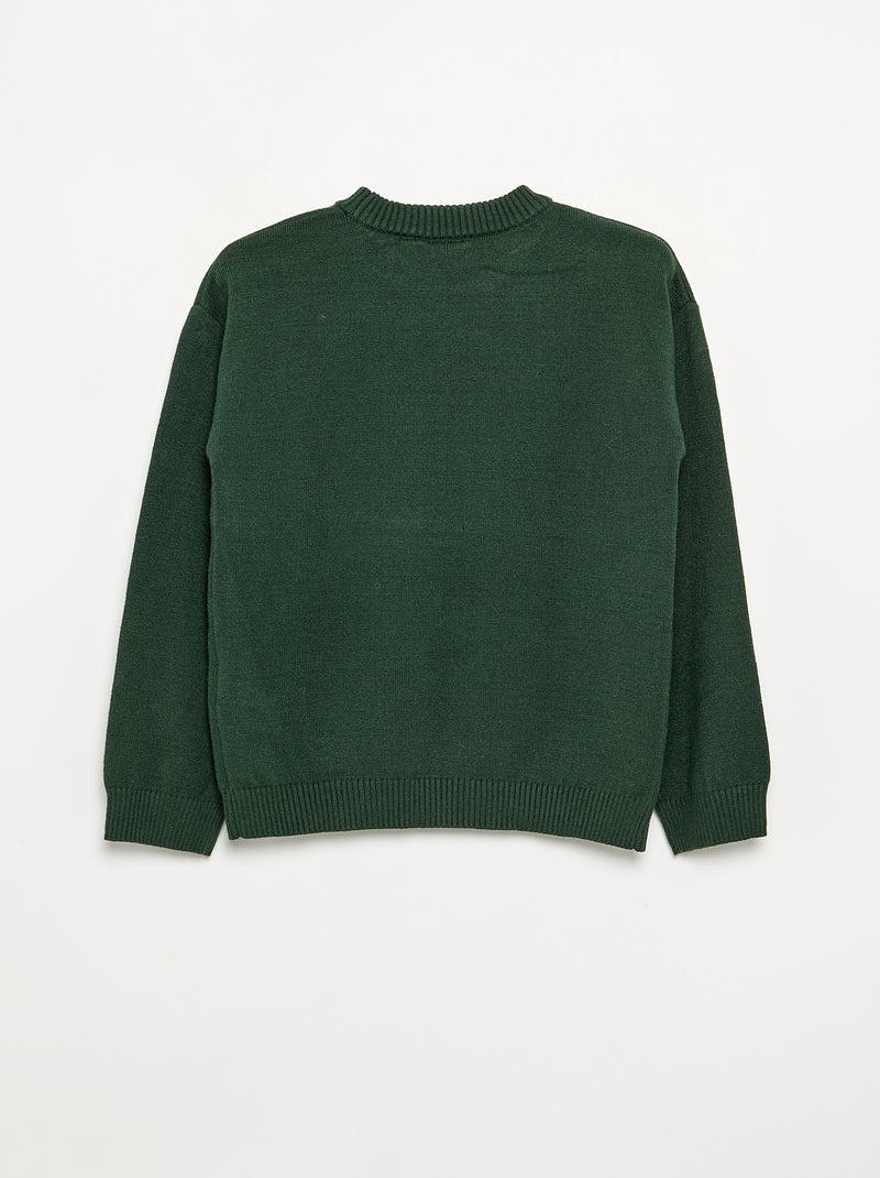 Maglione 'Disney' 'Mickey' Verde scuro - Kiabi