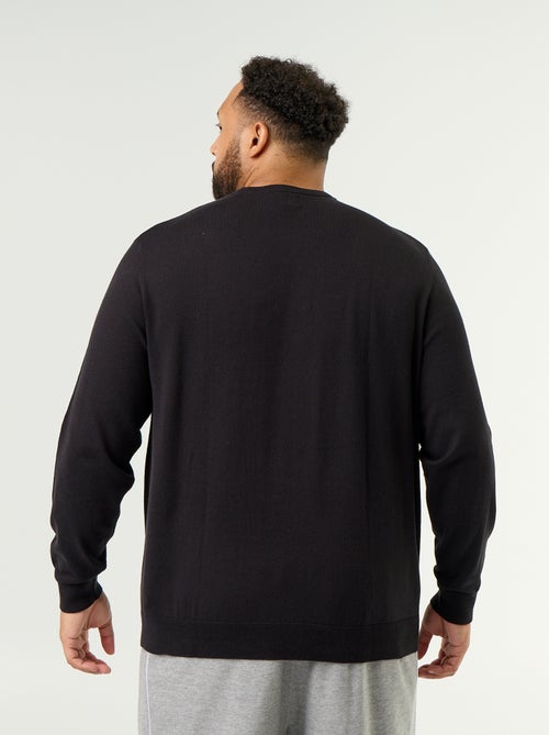Maglione girocollo a maglia fine - Kiabi