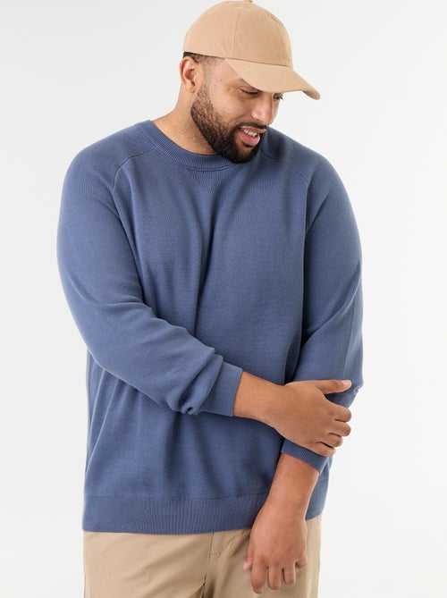 Maglione girocollo a maglia grossa - Kiabi