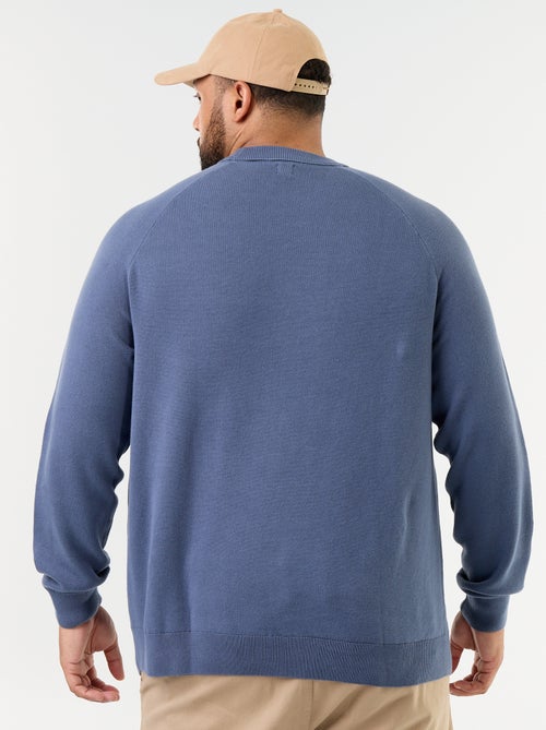 Maglione girocollo a maglia grossa - Kiabi