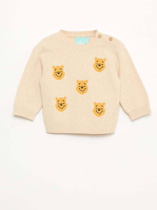 Maglione girocollo in maglia 'Disney' 'Winnie' - Kiabi