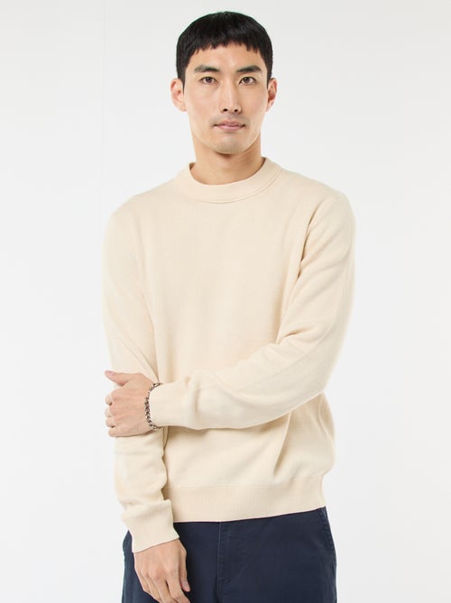 Maglione girocollo tinta unita - Kiabi Maglione girocollo tinta unita - Kiabi