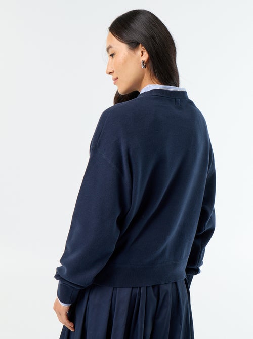 Maglione in cotone spesso - Kiabi