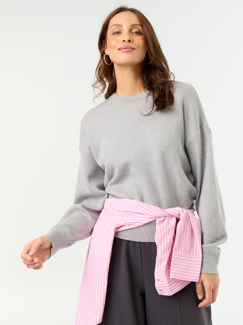 Maglione in cotone spesso - Kiabi