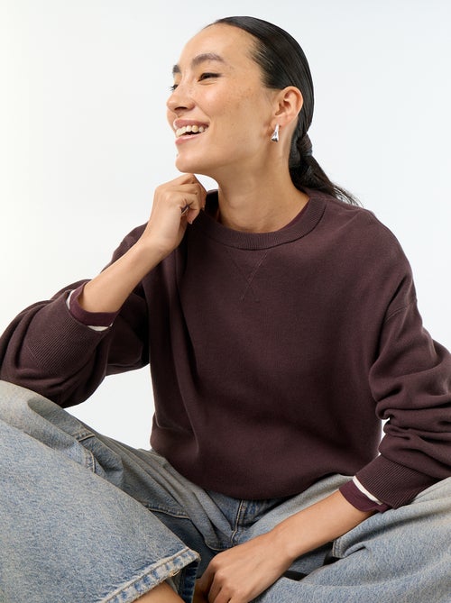 Maglione in cotone spesso - Kiabi