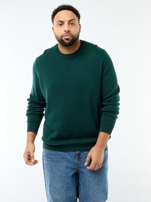 Maglione in maglia a girocollo - Kiabi