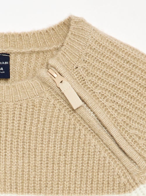 Maglione in maglia a righe - collezione facile da indossare - Kiabi
