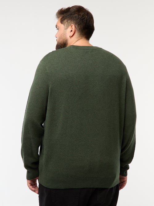 Maglione in maglia tinta unita - Kiabi