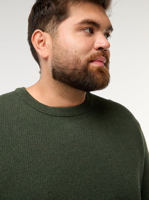 Maglione in maglia tinta unita - Kiabi