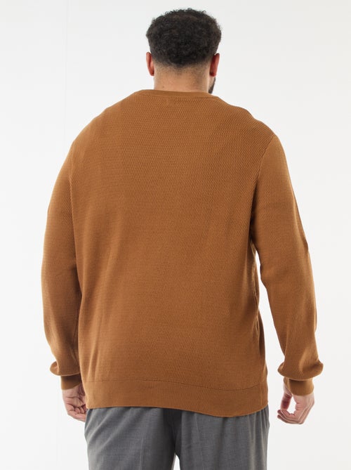 Maglione in maglia tinta unita - Kiabi