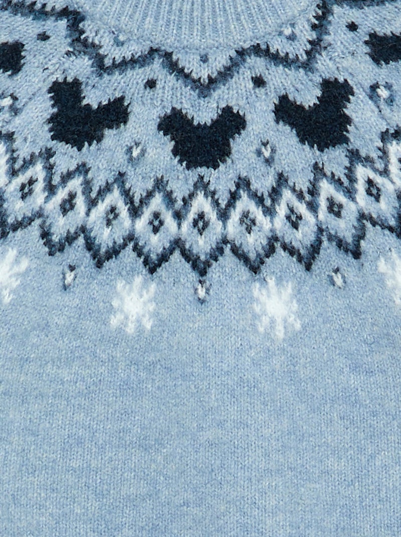 Maglione "Mickey" "Disney" a girocollo Blu - Kiabi