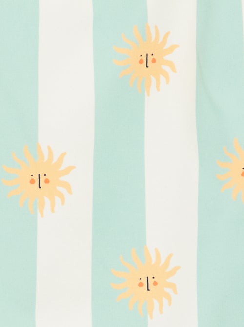 Maillot de bain 1 pièce avec nœuds aux épaules - Kiabi