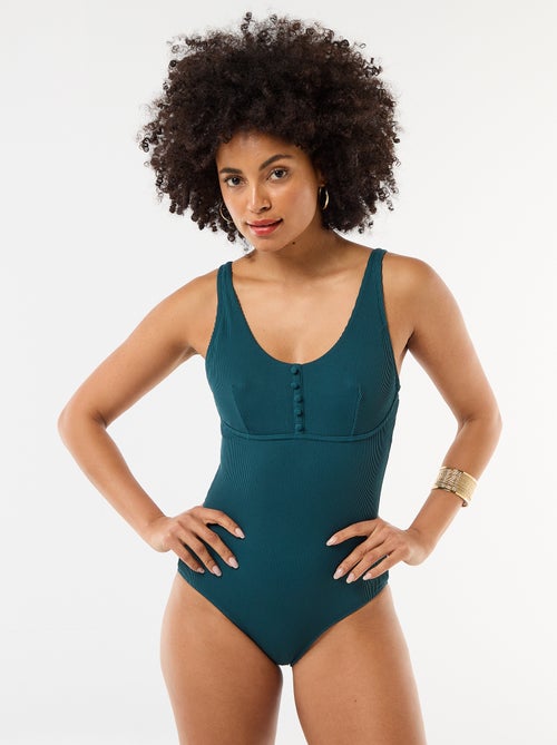 Maillot de bain 1 pièce post-opératoire - Kiabi