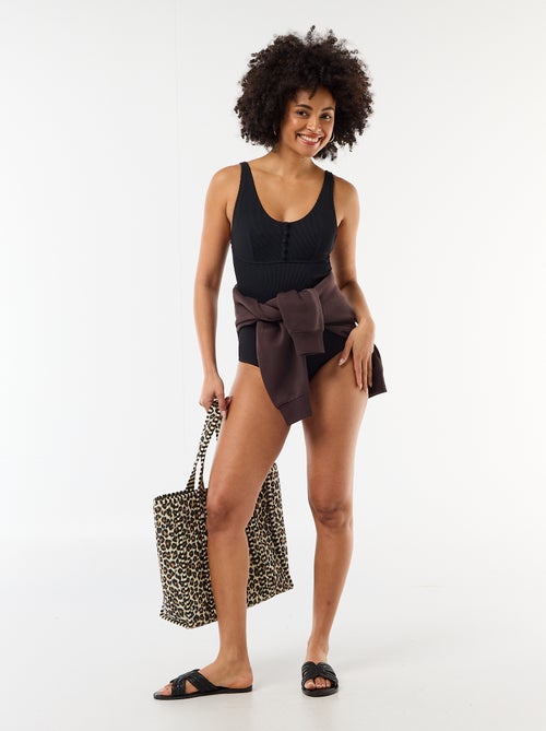 Maillot de bain 1 pièce post-opératoire - Kiabi