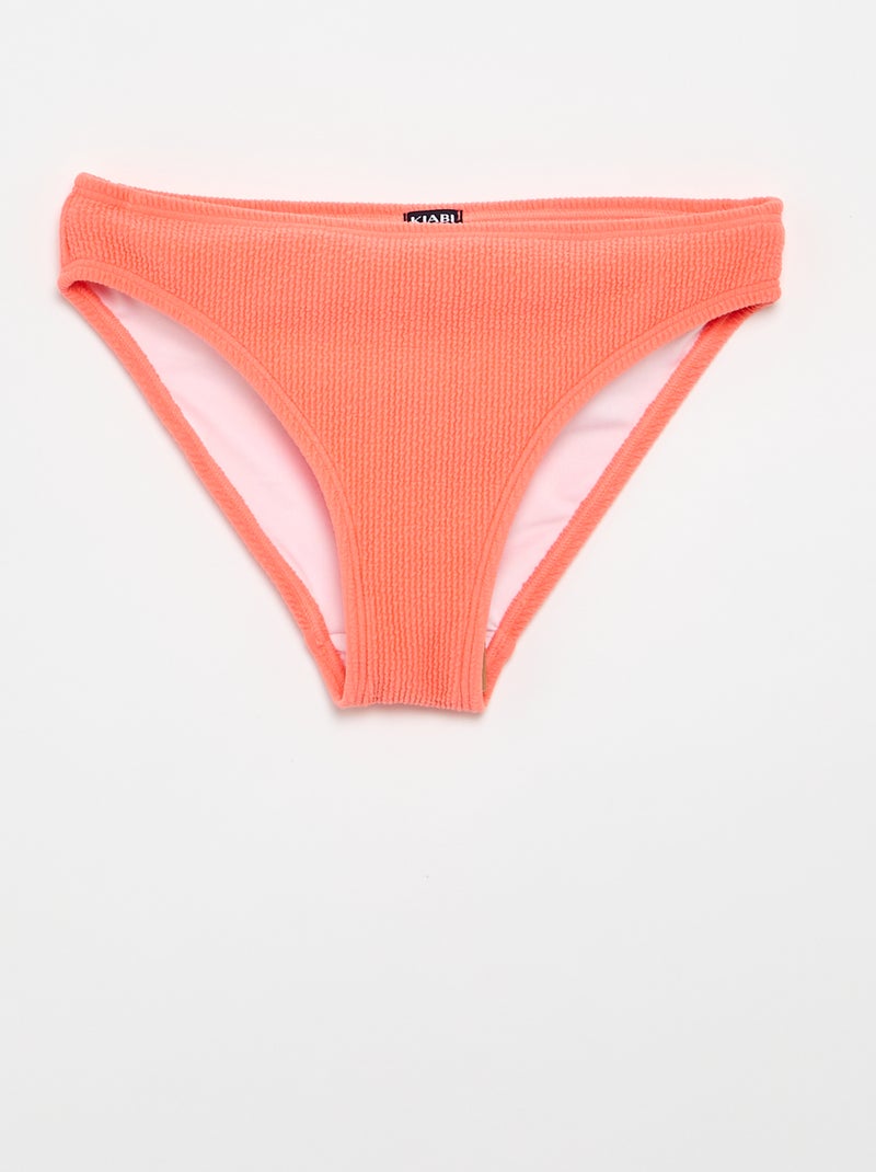 Maillot de bain 2 pièces Orange - Kiabi