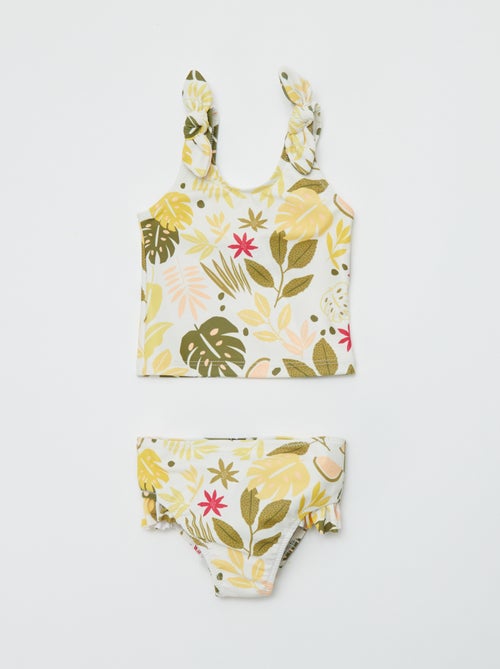 Maillot de bain à imprimé - 2 pièces - Kiabi
