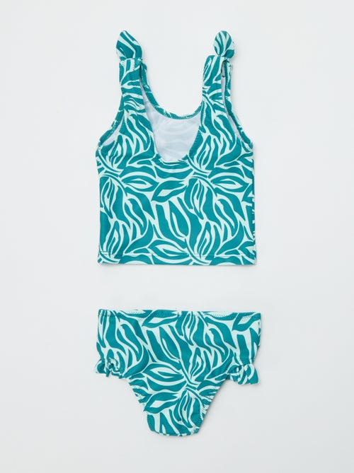 Maillot de bain à imprimé - 2 pièces - Kiabi