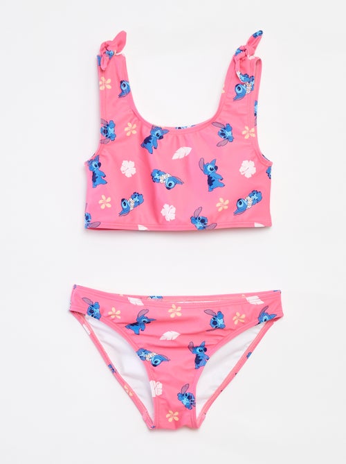 Maillot de bain avec nœuds 'Stitch' 'Disney' - 2 pièces - Kiabi