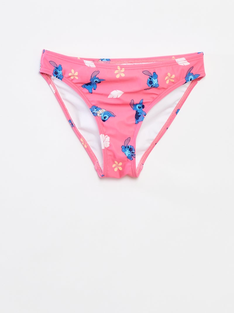 Maillot de bain avec nœuds 'Stitch' 'Disney' - 2 pièces ROSE - Kiabi