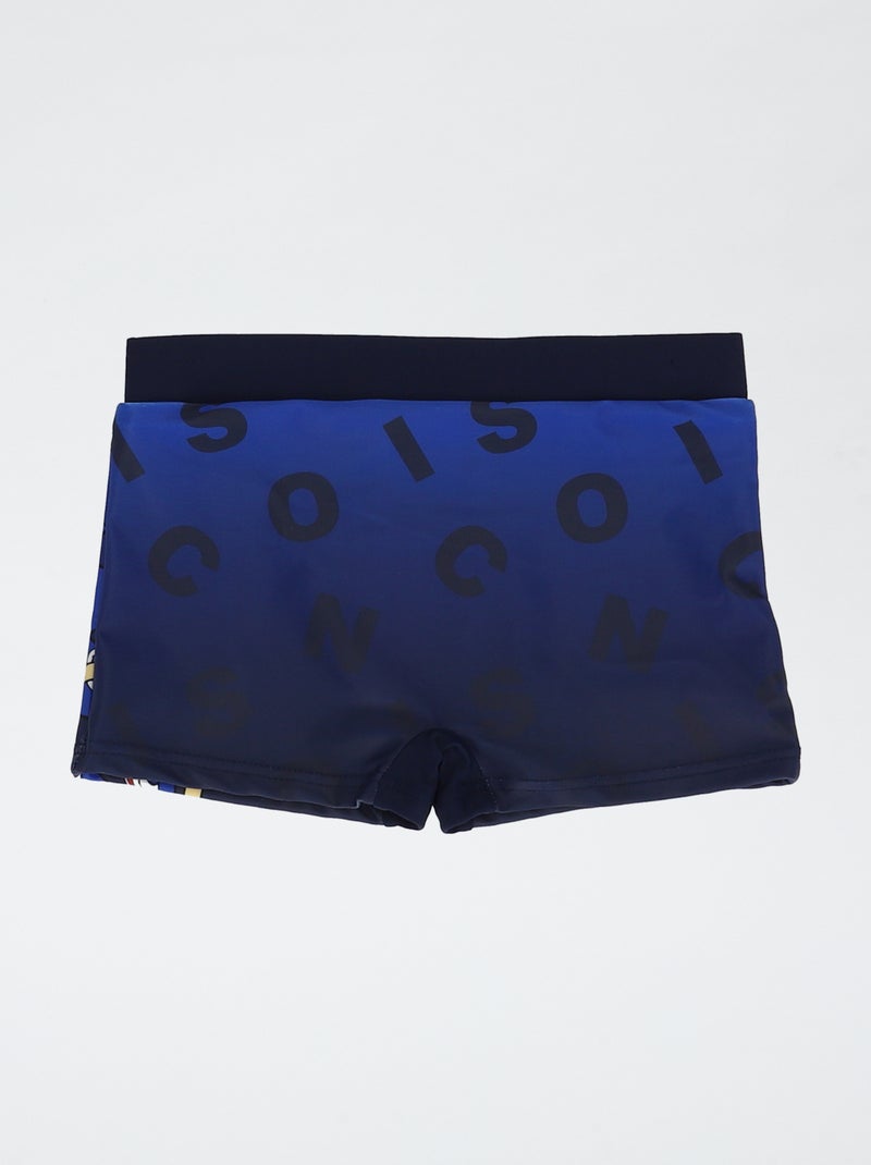 Maillot de bain boxer imprimé 'Sonic' Bleu - Kiabi