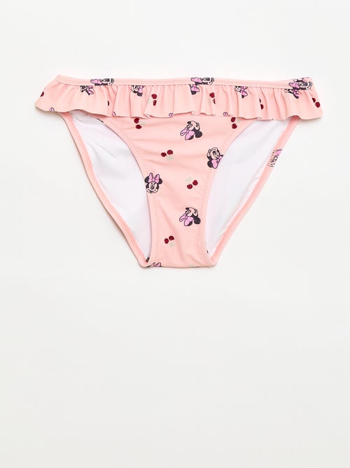 Maillot de bain culotte 'Disney' 'Minnie' volanté - Kiabi