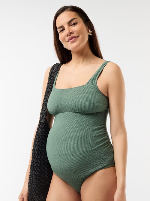 Maillot de bain de maternité avec coques amovibles - Kiabi