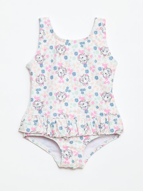 Maillot de bain 'Disney' 1 pièce avec volants - Kiabi