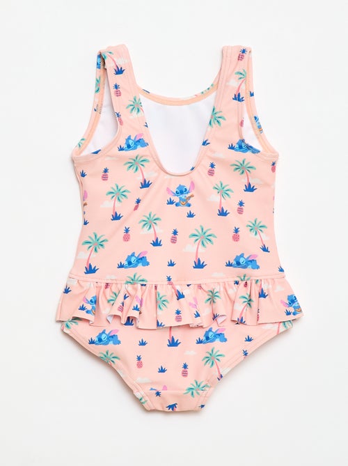 Maillot de bain 'Disney' 1 pièce avec volants - Kiabi