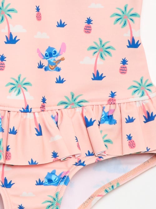 Maillot de bain 'Disney' 1 pièce avec volants - Kiabi