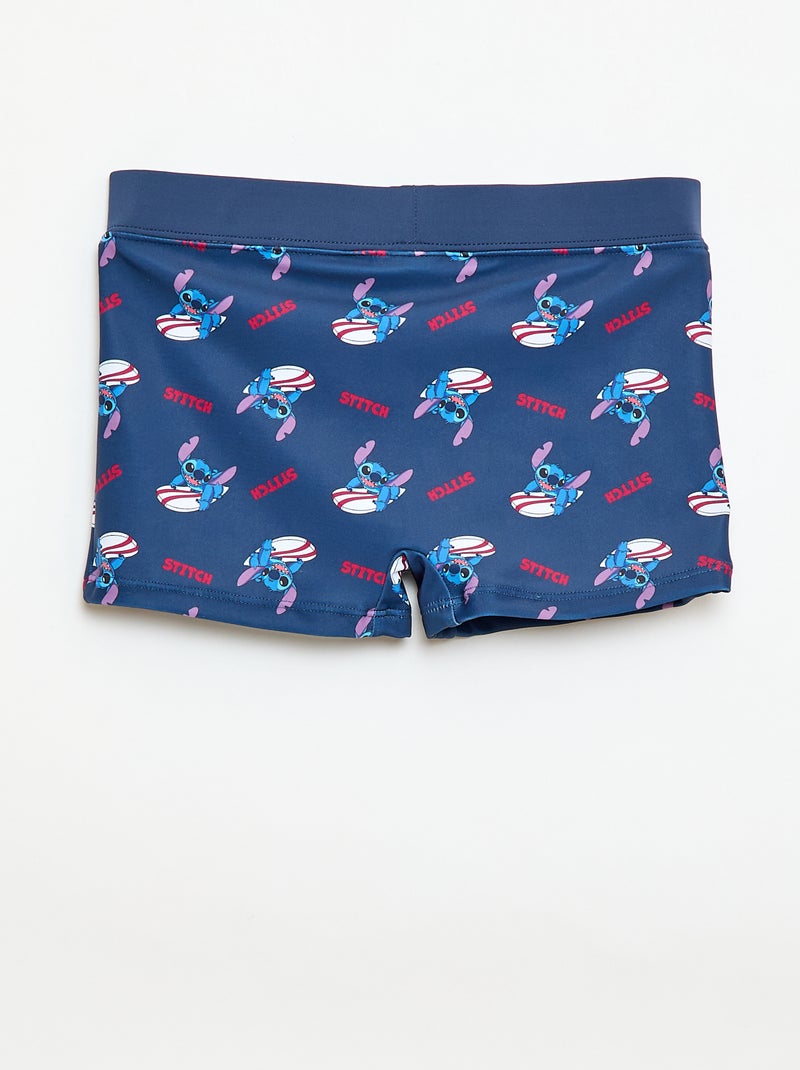 Maillot de bain 'Disney' 'Stitch' all-over Bleu - Kiabi