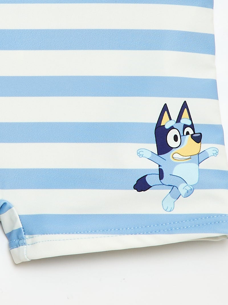 Maillot de bain forme boxer 'Bluey' Bleu - Kiabi
