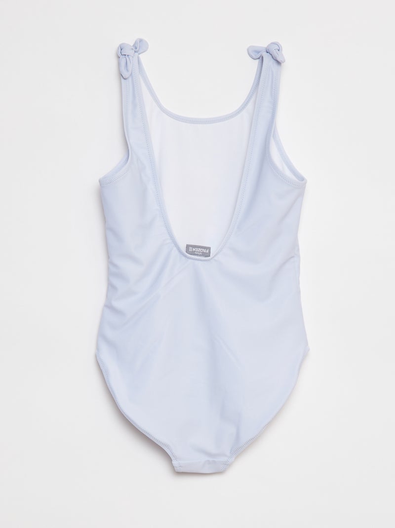 Maillot de bain 'Reine des Neige' - 1 pièce BLEU - Kiabi