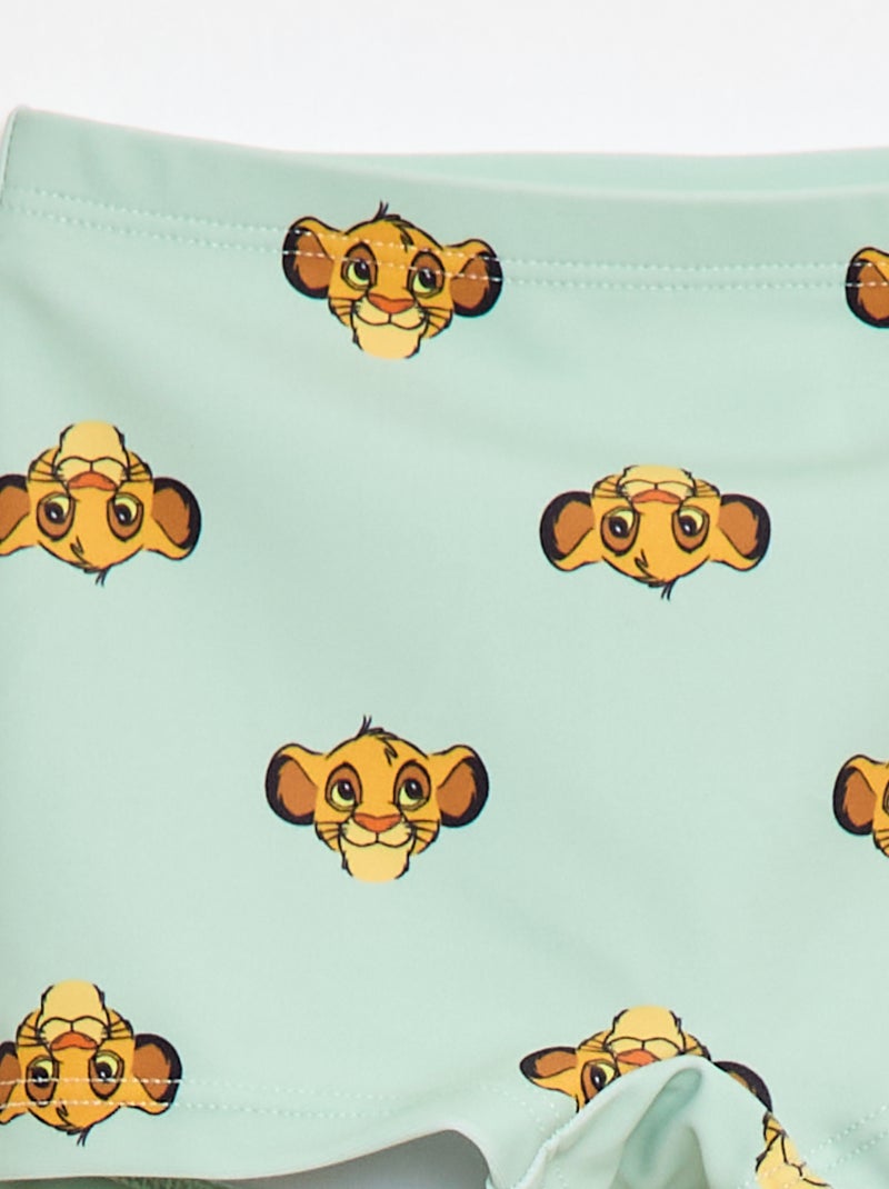 Maillot de bain 'Simba' 'Disney' Vert - Kiabi