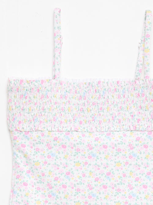 Maillot de bain smock avec chouchou - Kiabi