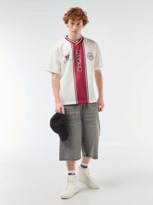 Maillot de foot imprimé 'One piece' - Kiabi